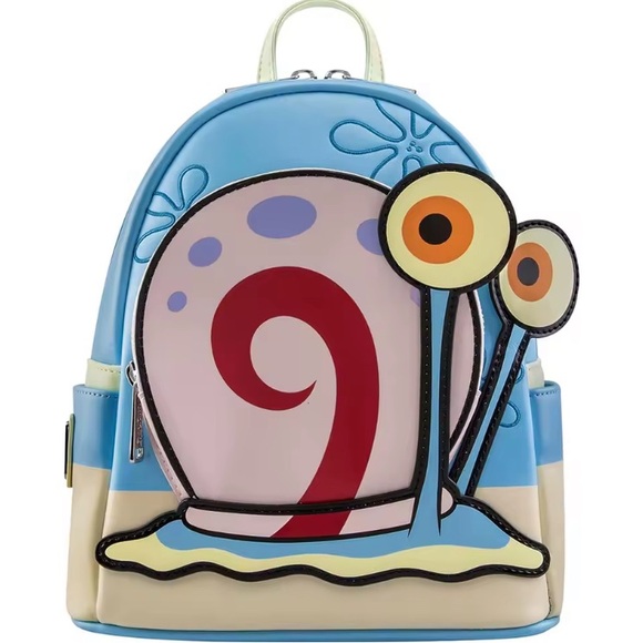 NEW Loungefly Nickelodeon Gary Snail Backpack - Picture 1 of 8